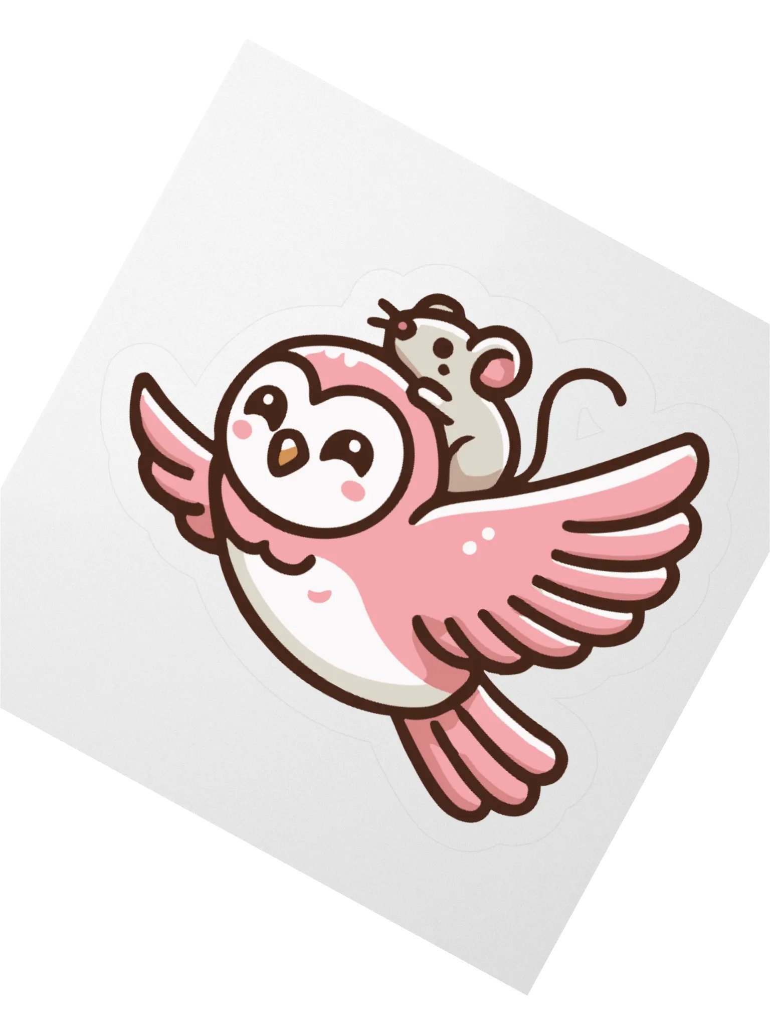 "Flying Friends" Sticker product image (9)