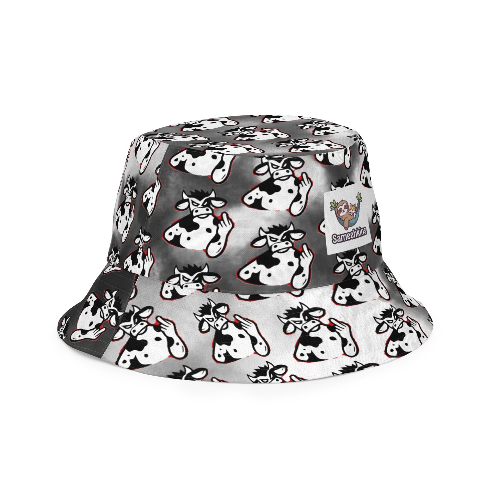 Smoke & Shadows FU Reversible Bucket Hat product image (3)