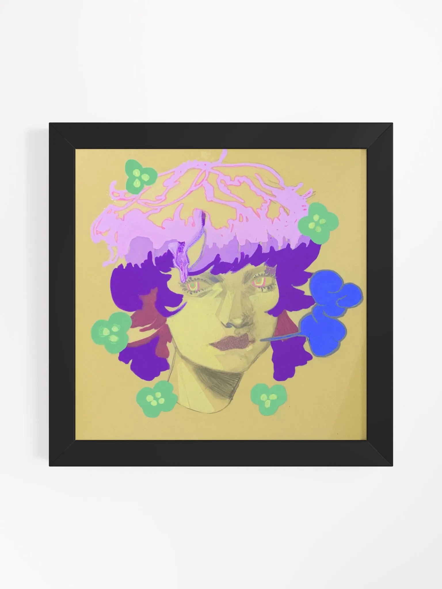 Wishing, Hoping, Dreaming Square Framed Print product image (13)