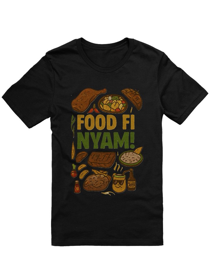 FOOD FI NYAM! Illustrated T-Shirt product image (2)