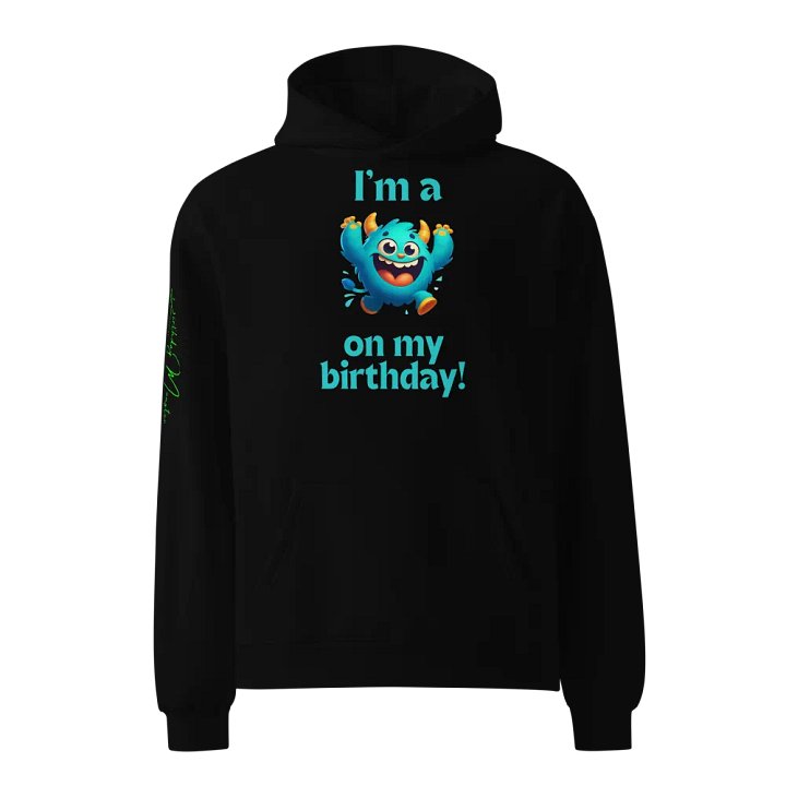 Blue Monster Hoodie product image (1)