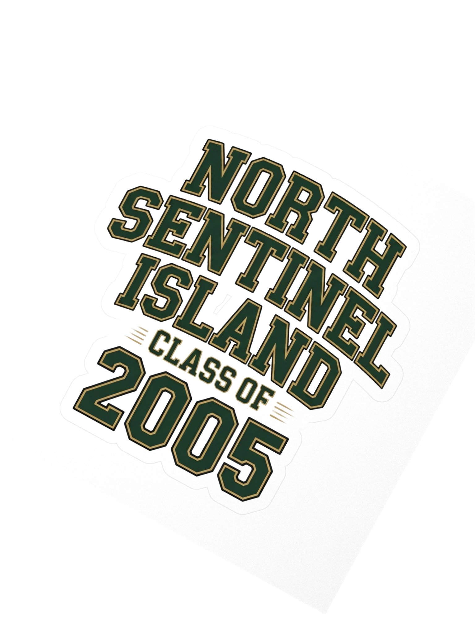 North Sentinel Island 2005 Sticker — CL.STKR-01 product image (2)