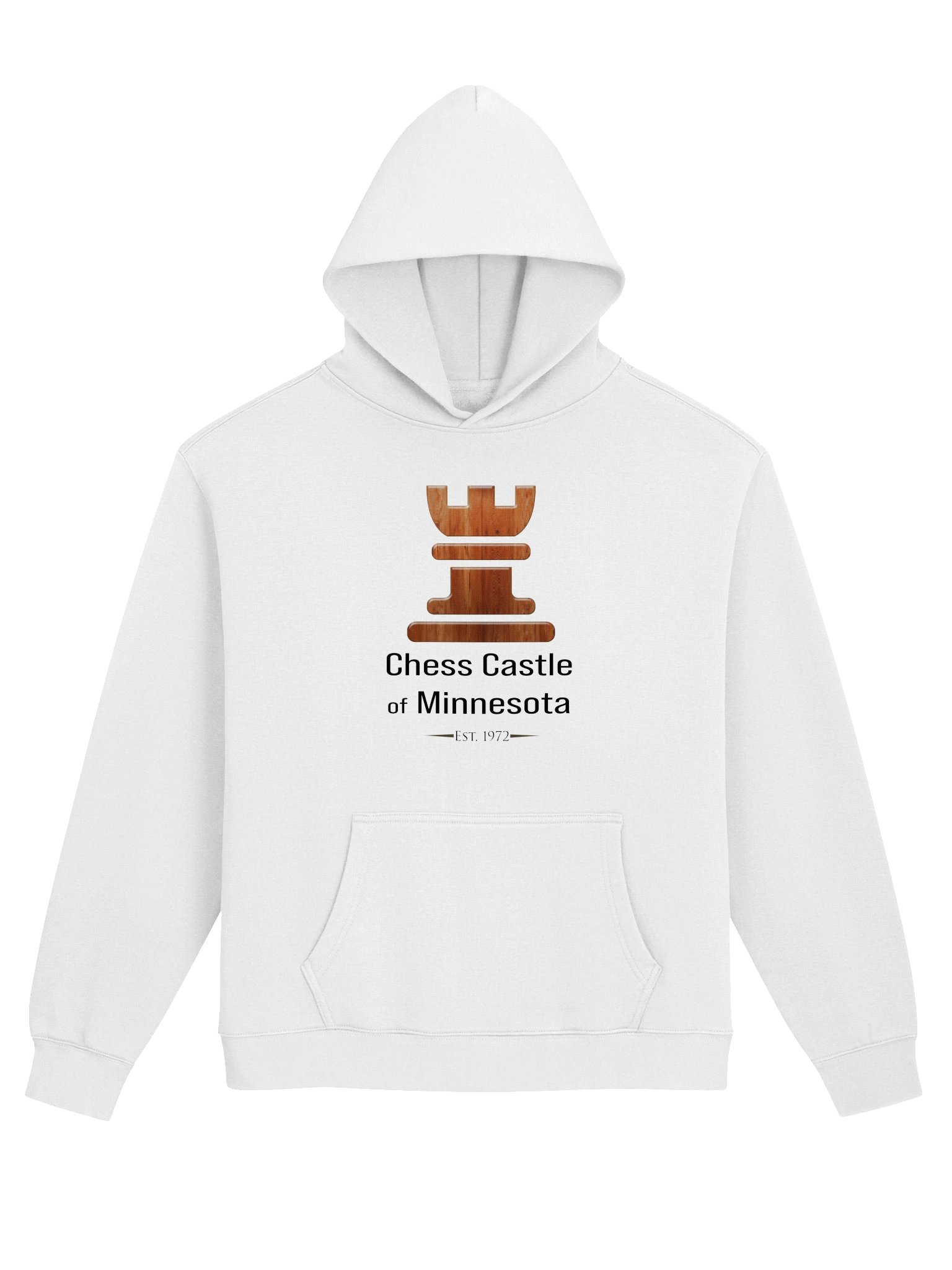 Chess Castle Rook Relaxed Hoodie product image (1)