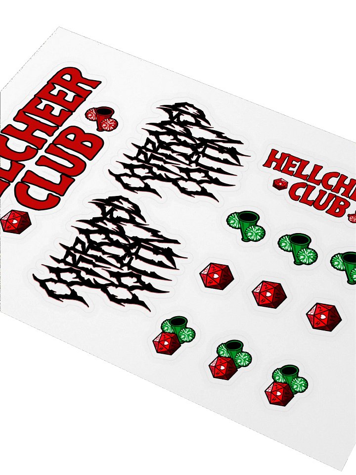 Hellcheer Sticker Sheet product image (2)