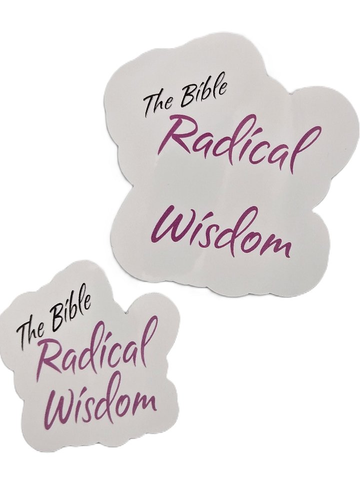 The Bible, Radical Wisdom Sticker product image (1)