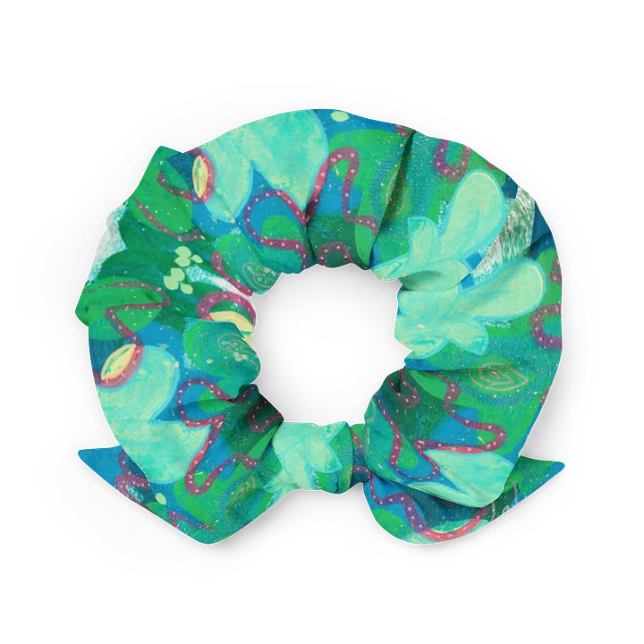 Lily Pad Blobs Scrunchie product image (2)