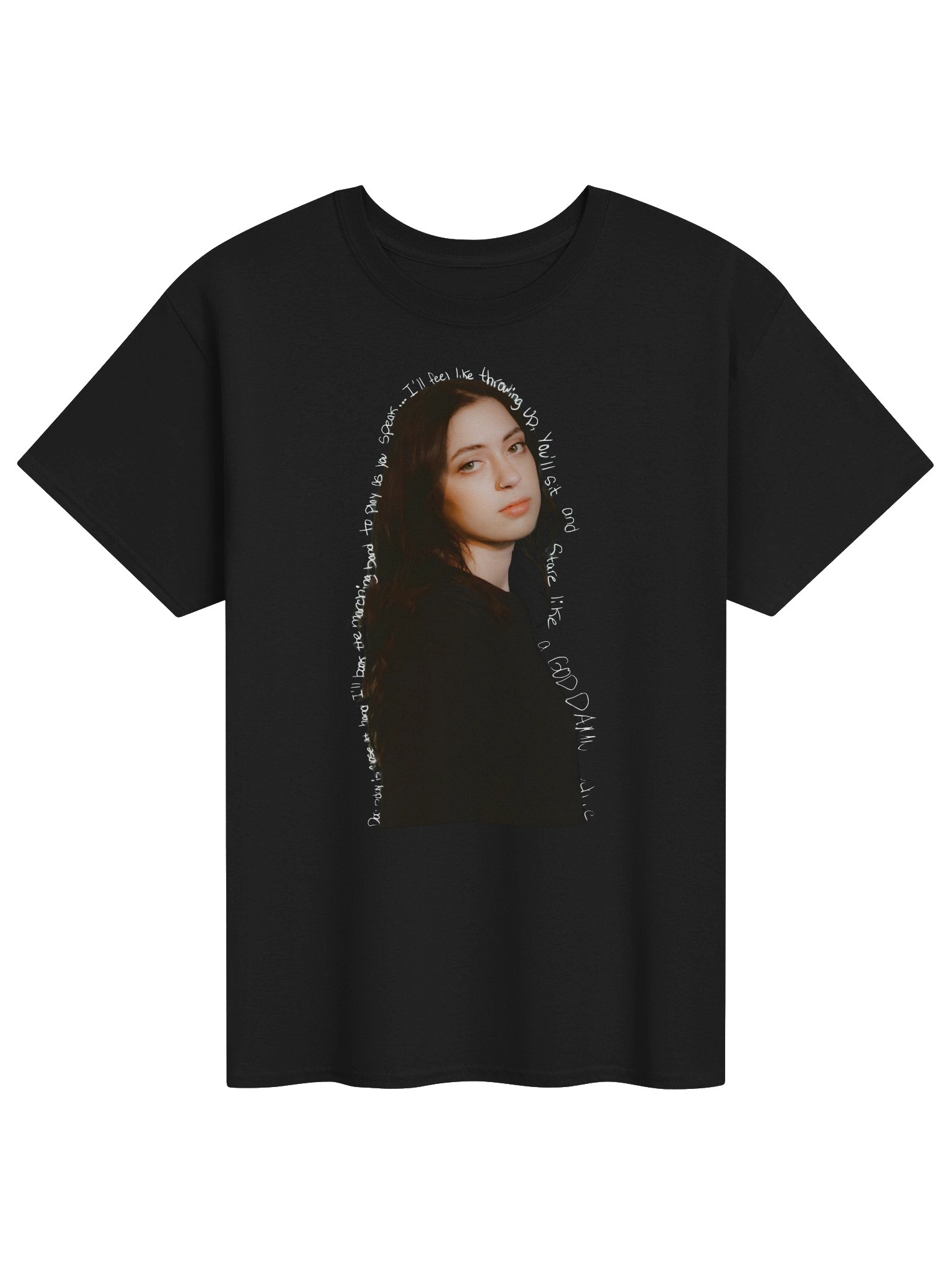 Lizzy McAlpine Portrait T-Shirt product image (1)