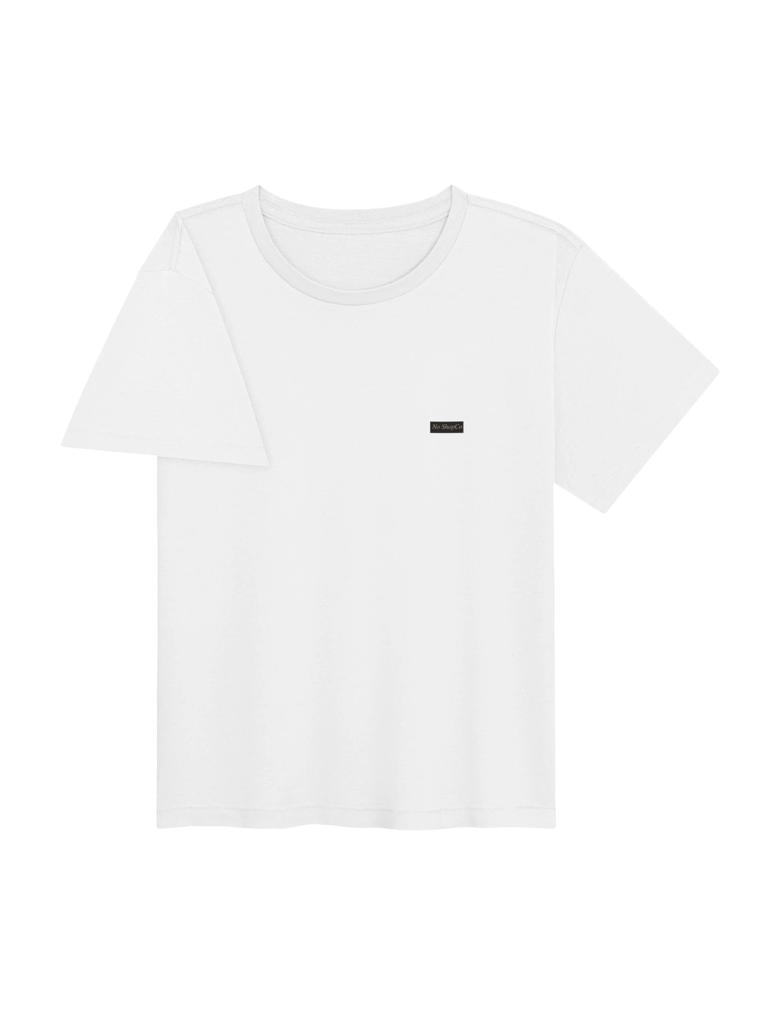 No ShopCo Cotton Heritage Women's High-Waisted Black Yet Tee product image (15)