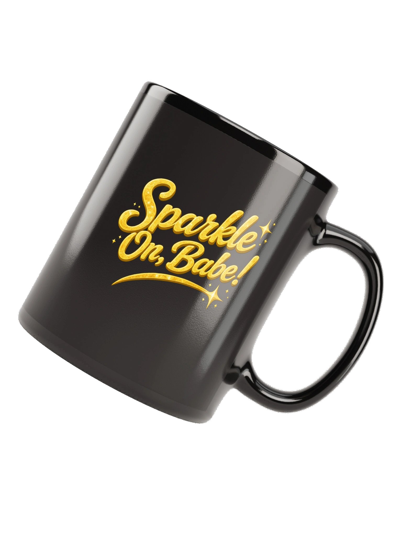 Sparkle On, Babe!™ Coffee Mug | Motivational Bianca Sparkle Mug product image (5)