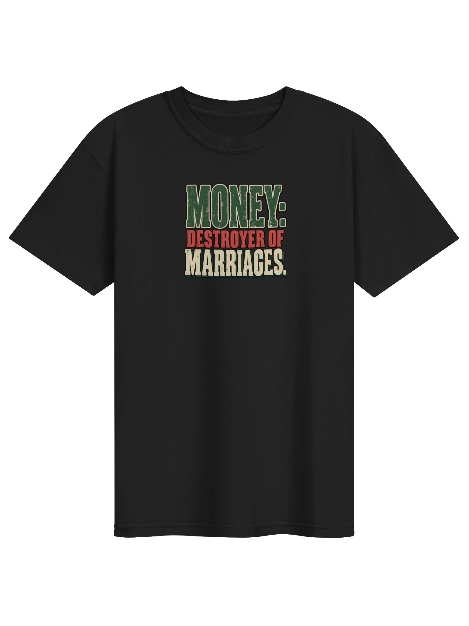 Funny Divorce Shirt — Money: Destroyer of Marriages | Broken Marriage™ product image (2)