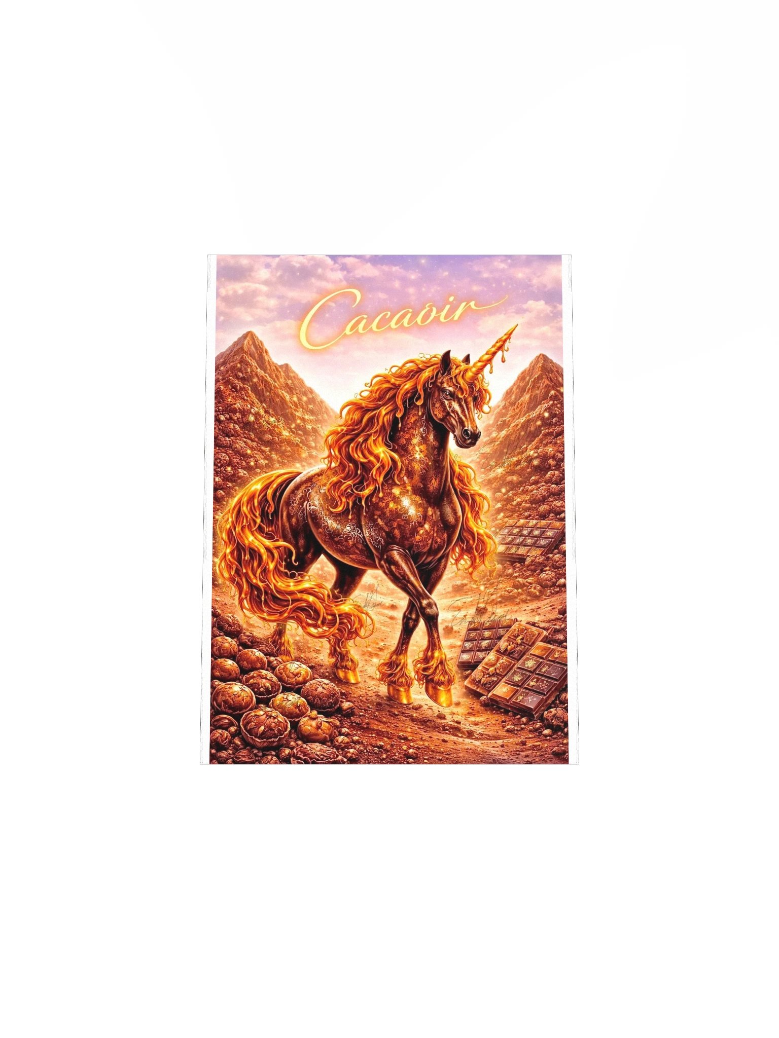 Cacaoir — Foodie Unicorn Poster product image (4)