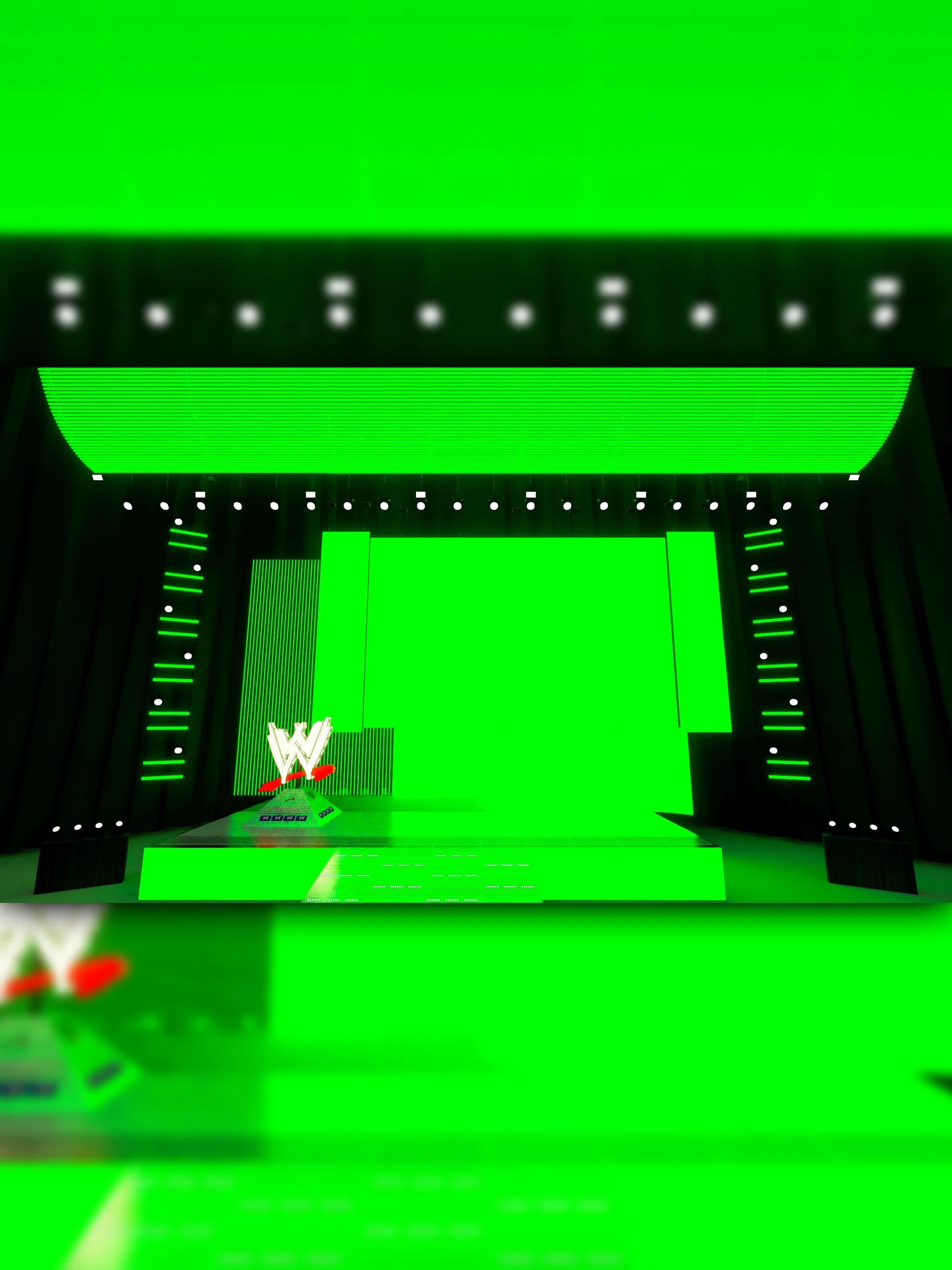 WWE Stage 2011-2012 Green Screen product image (1)