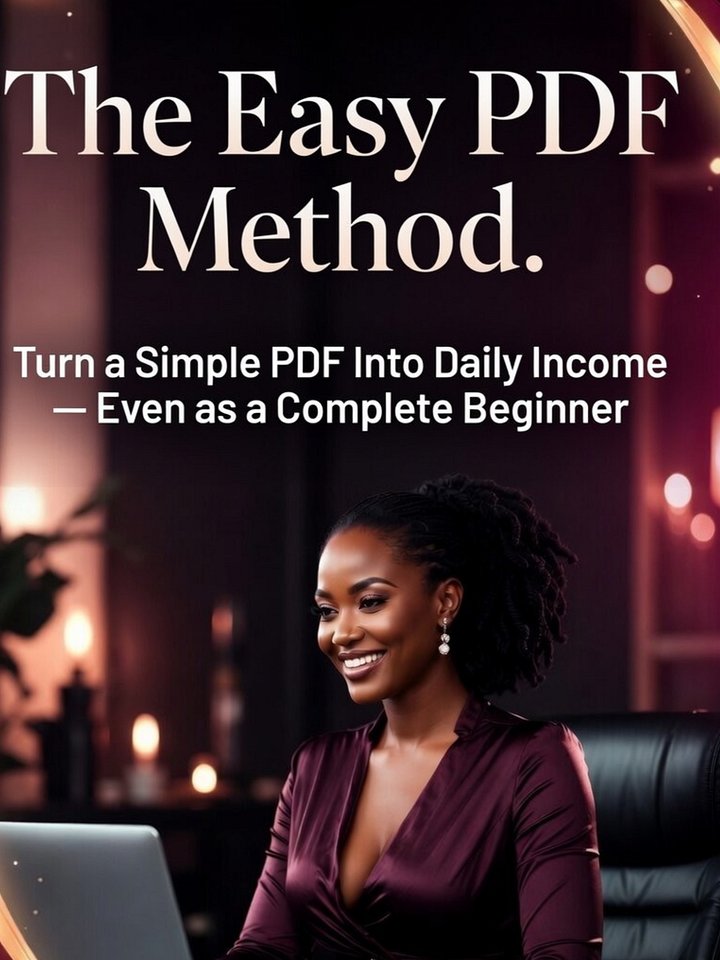 THE EASY PDF METHOD -Turn a Simple PDF Into Daily Income—Even as a Complete Beginner product image (2)