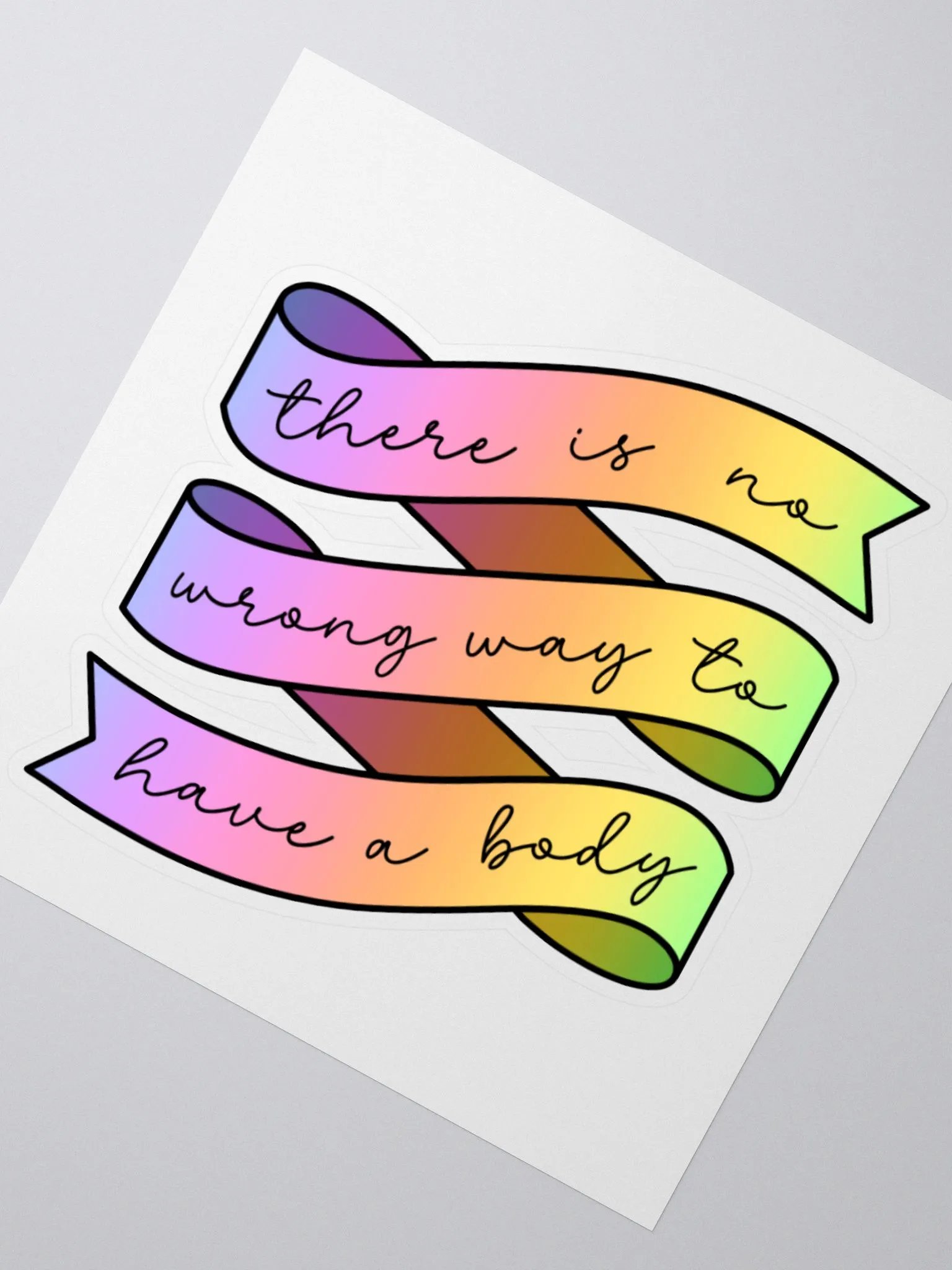 Body Positivity Sticker product image (2)