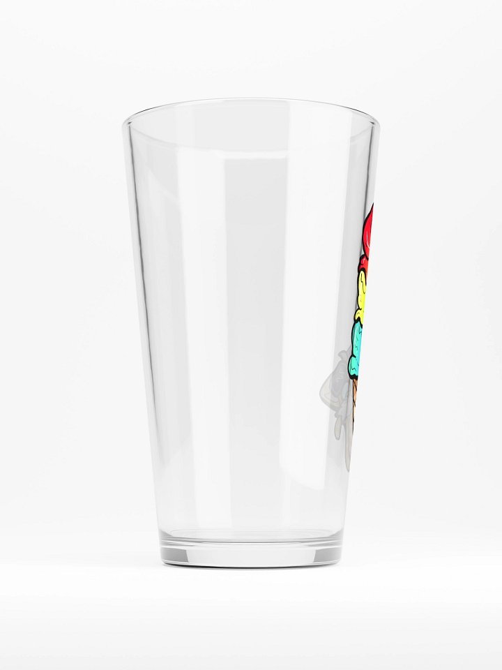 Arcade Warrior Rainbow Ice Cream Cat Glass product image (2)
