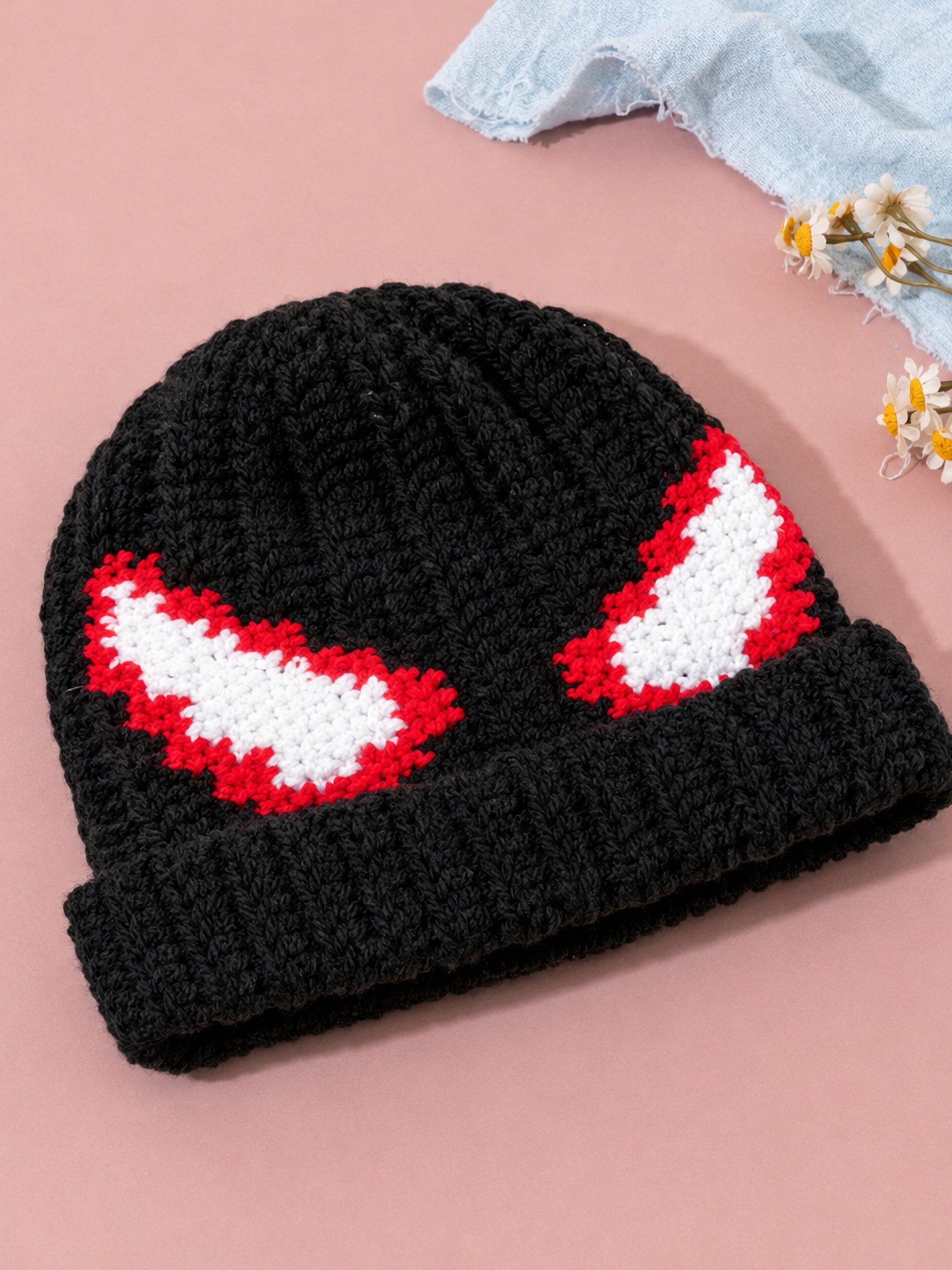 Crochet Spider Inspired Beanie product image (7)
