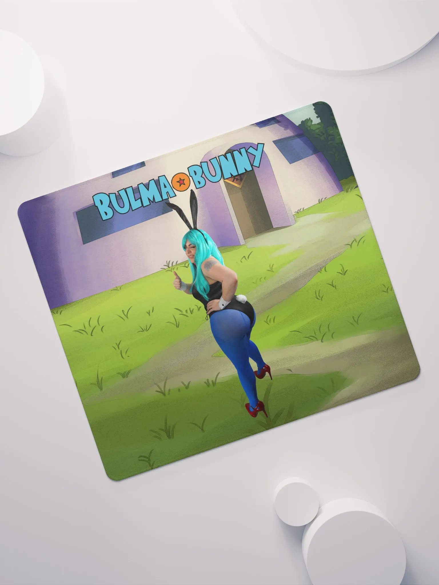 Bulma Bunny Gaming Mousepad product image (7)