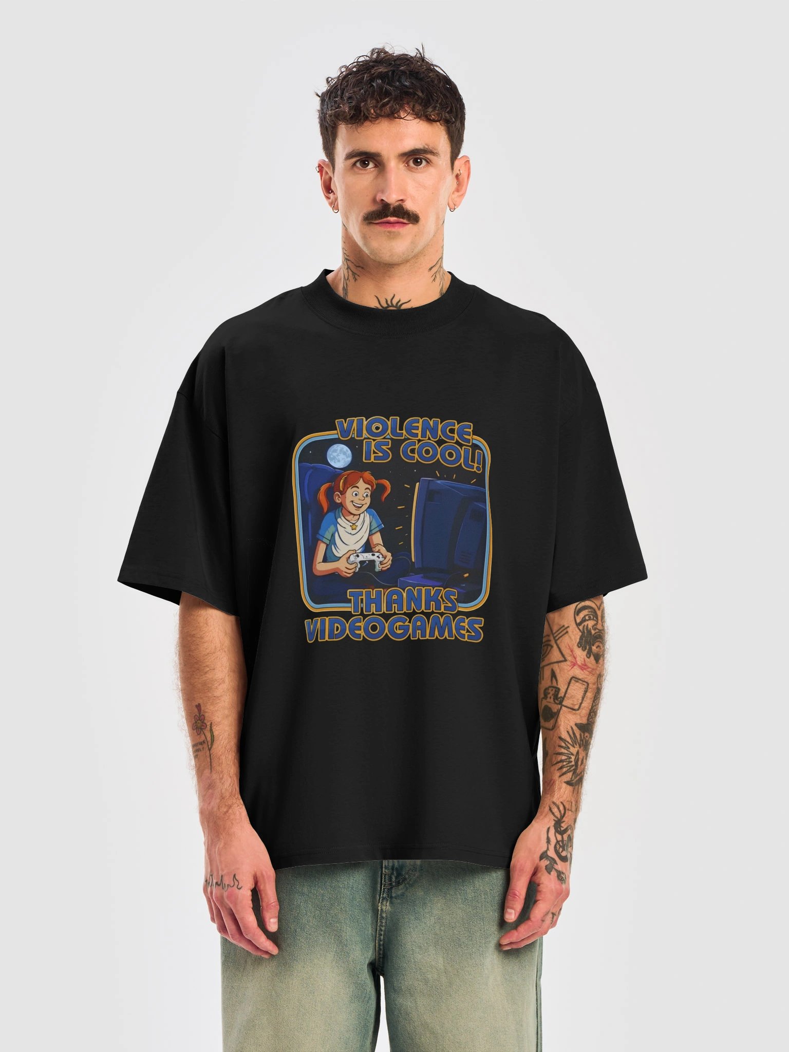 GTA 6 Thanks Video Games Shirt – Funny Gamer Graphic Tee product image (71)