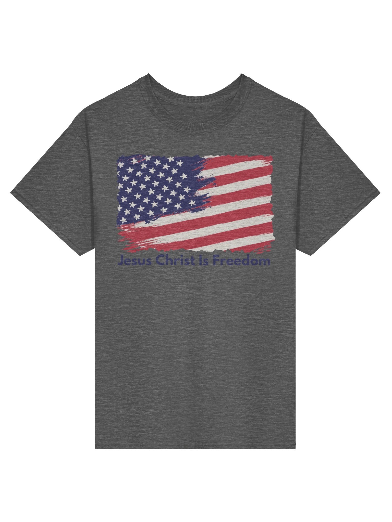 Jesus Christ Is Freedom Christian Patriotic T Shirt product image (4)