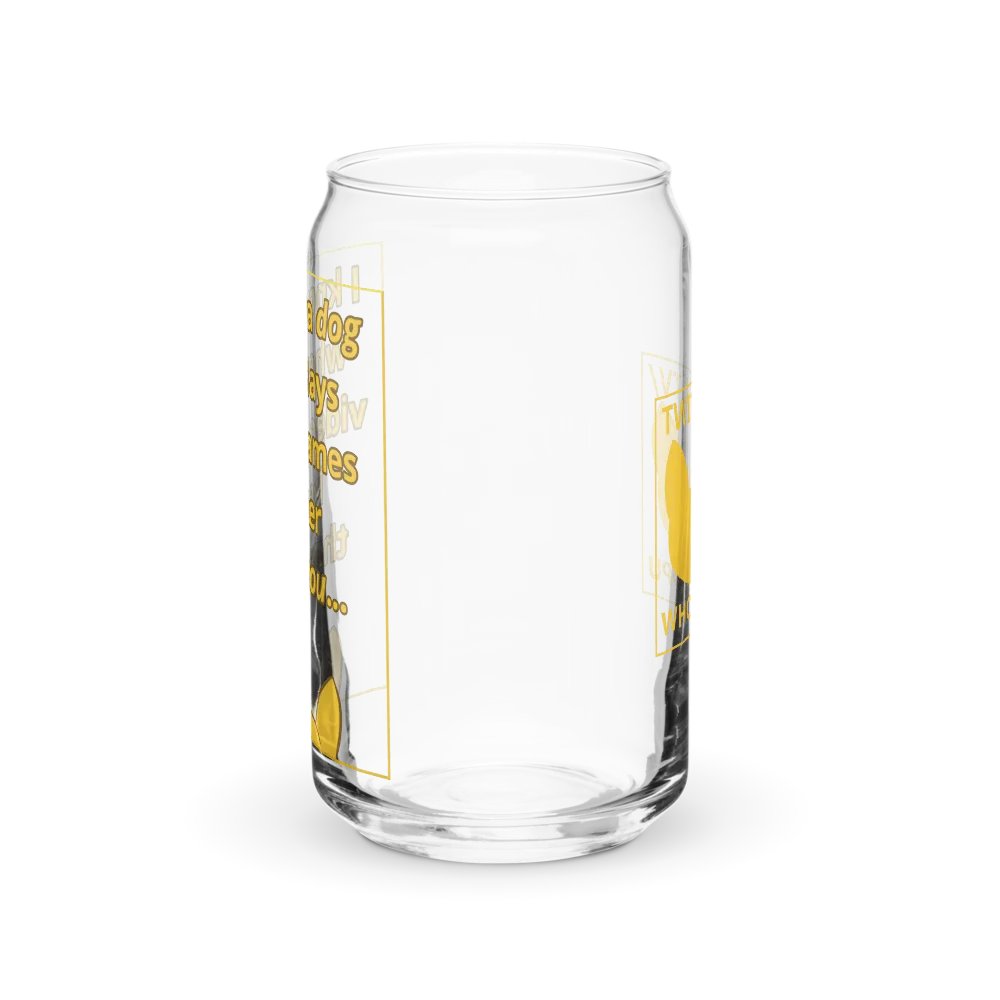 Doopsters - I know a Dog Gamer - Can-Shaped Glass product image (3)