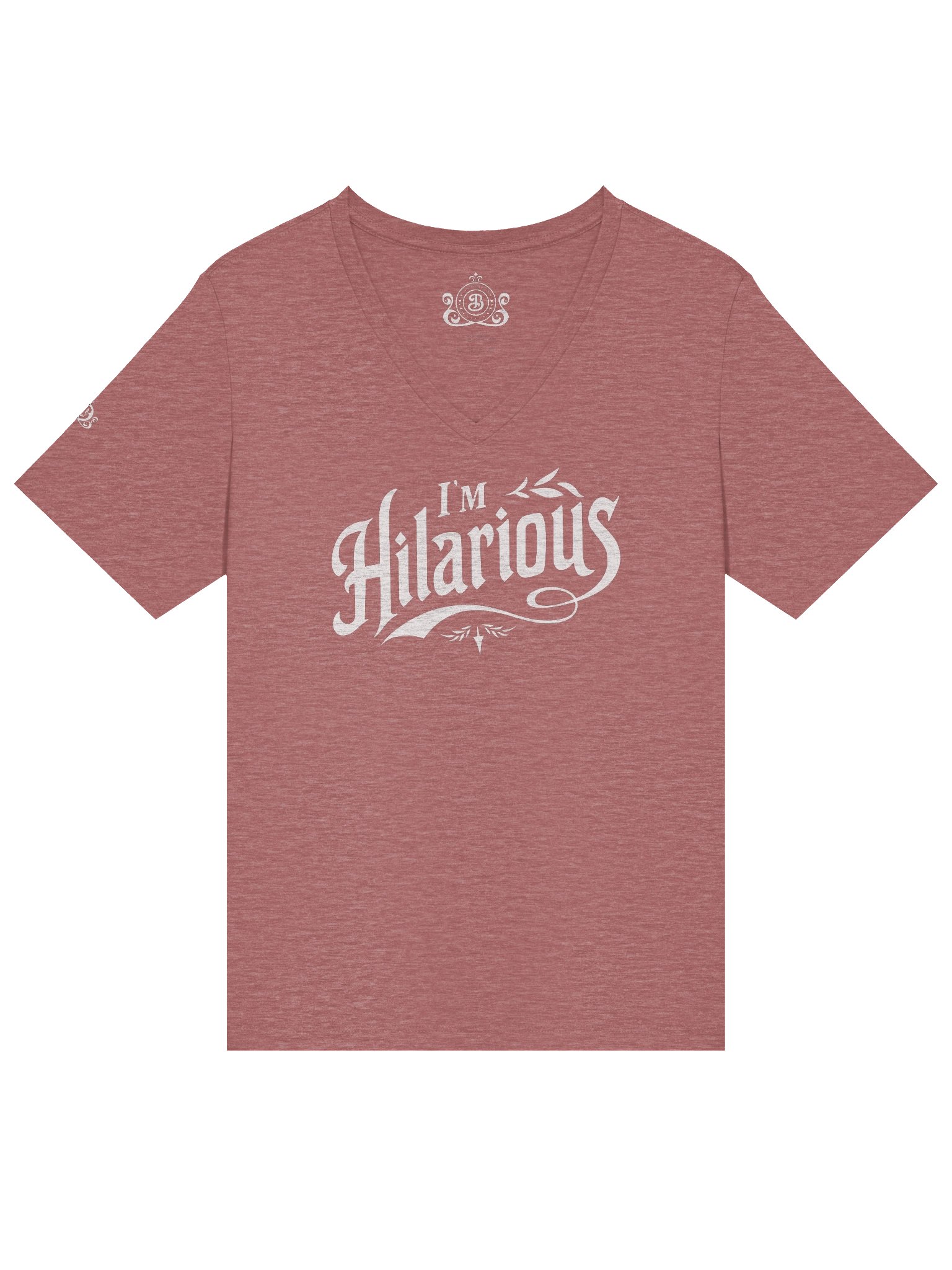 I'm Hilarious v-neck tee product image (26)