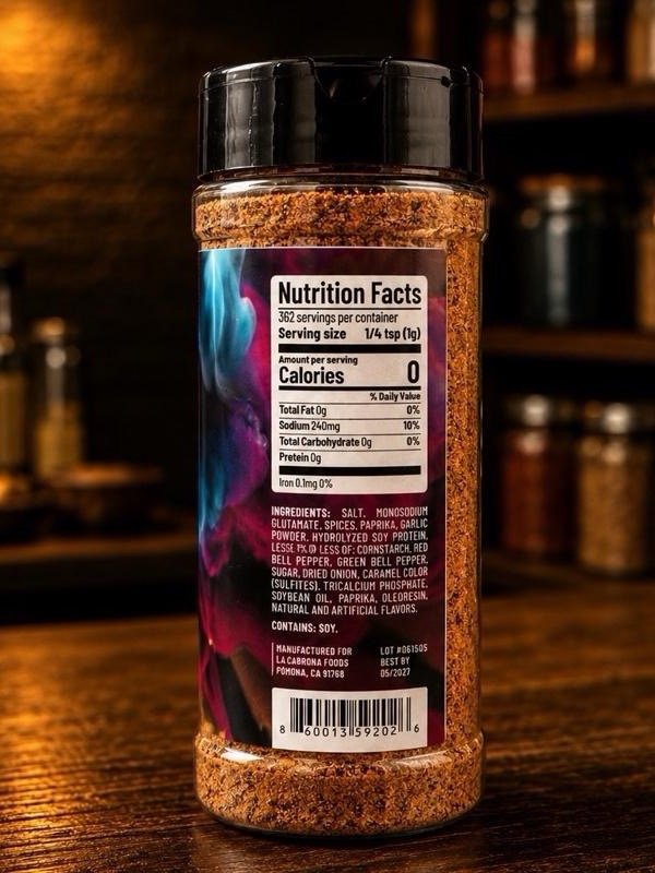 La Cabrona Foods All Purpose Seasoning, Bold Authentic Mexican-Style Seasoning product image (8)