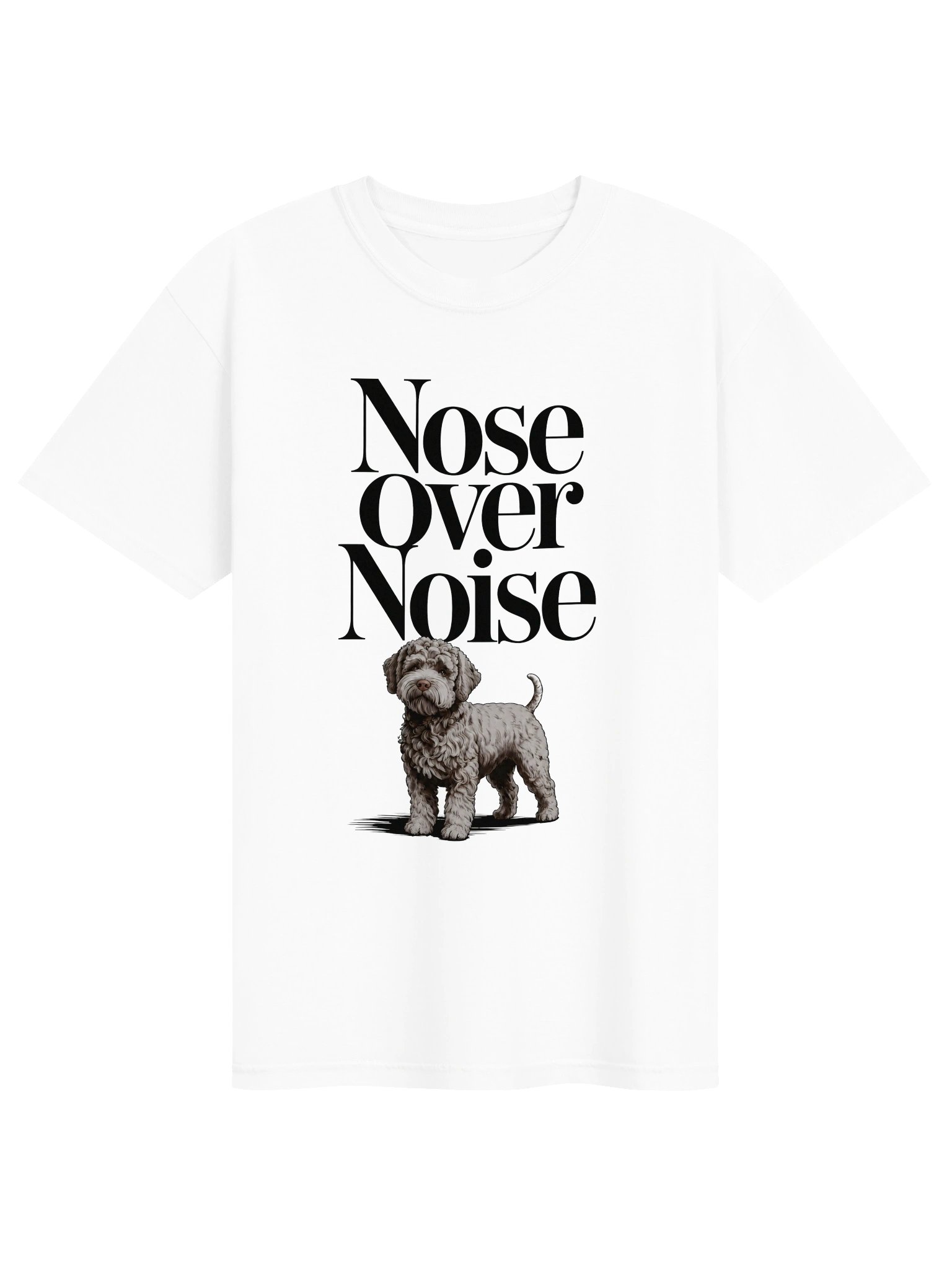 Lagotto “Nose Over Noise” Premium Tee product image (57)