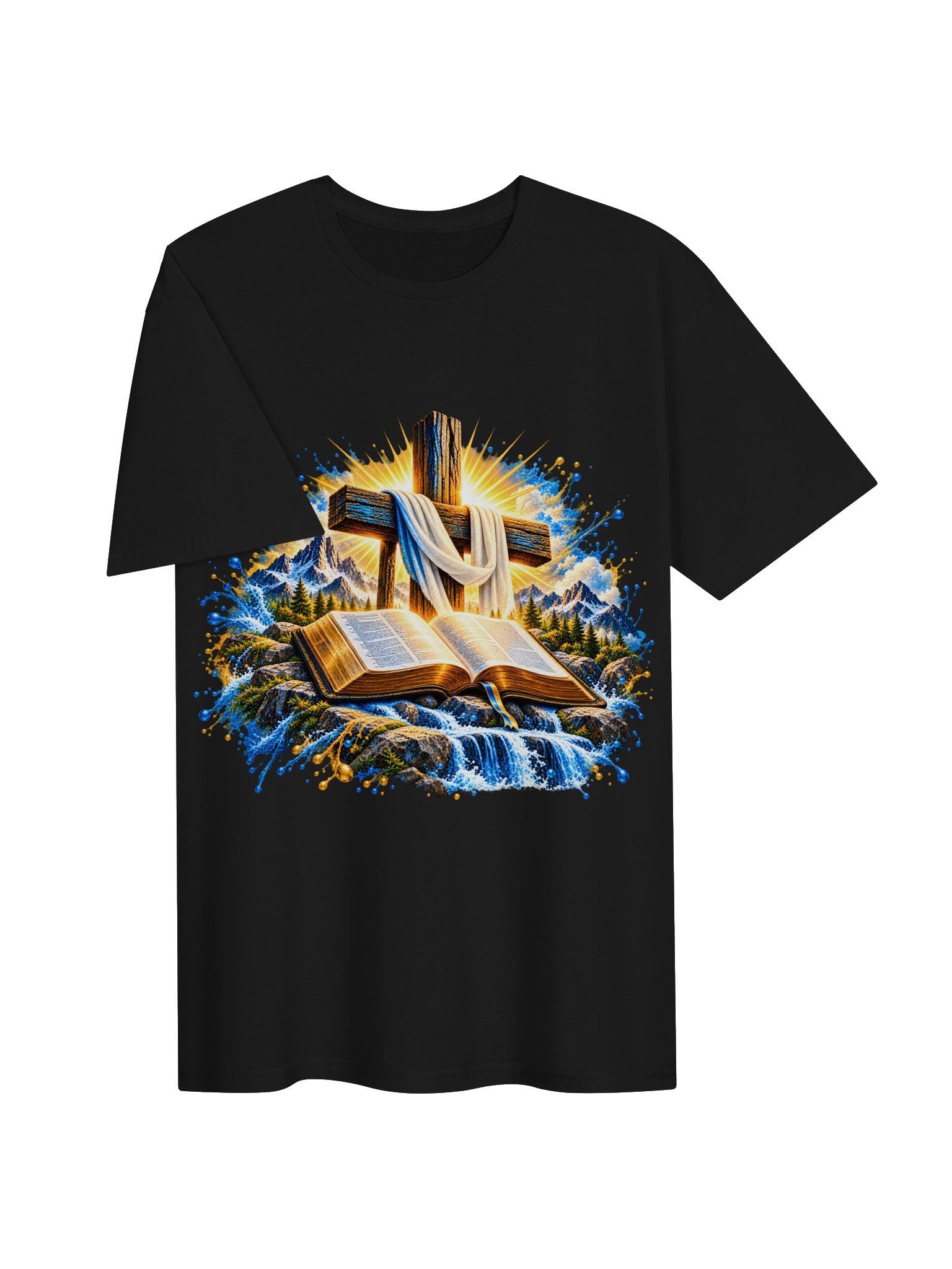 Radiant Cross and Scripture Tee product image (15)
