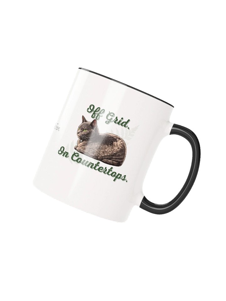 Off Grid. On Countertops. Two-toned color mug product image (8)