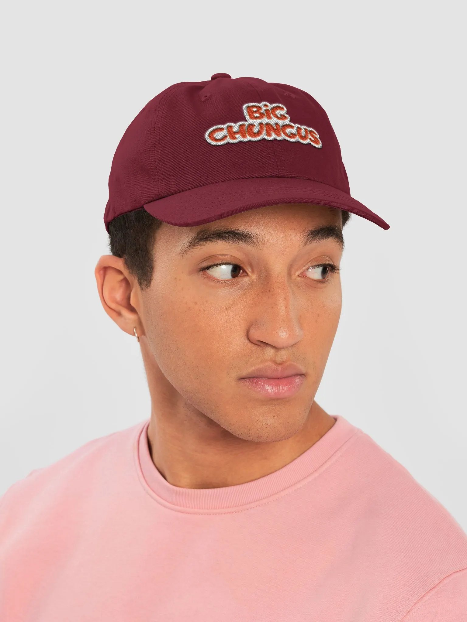 Big Chungus embroidered dad hat product image (2)