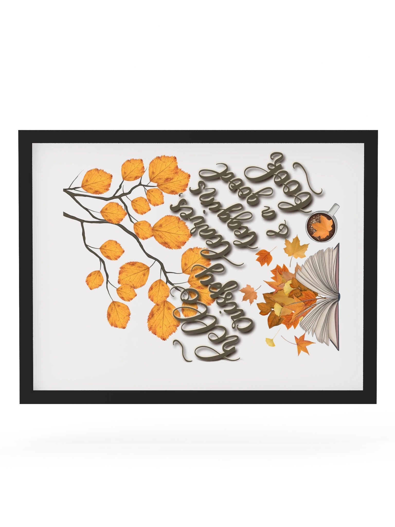 Peace Within Autumn Framed Poster product image (16)