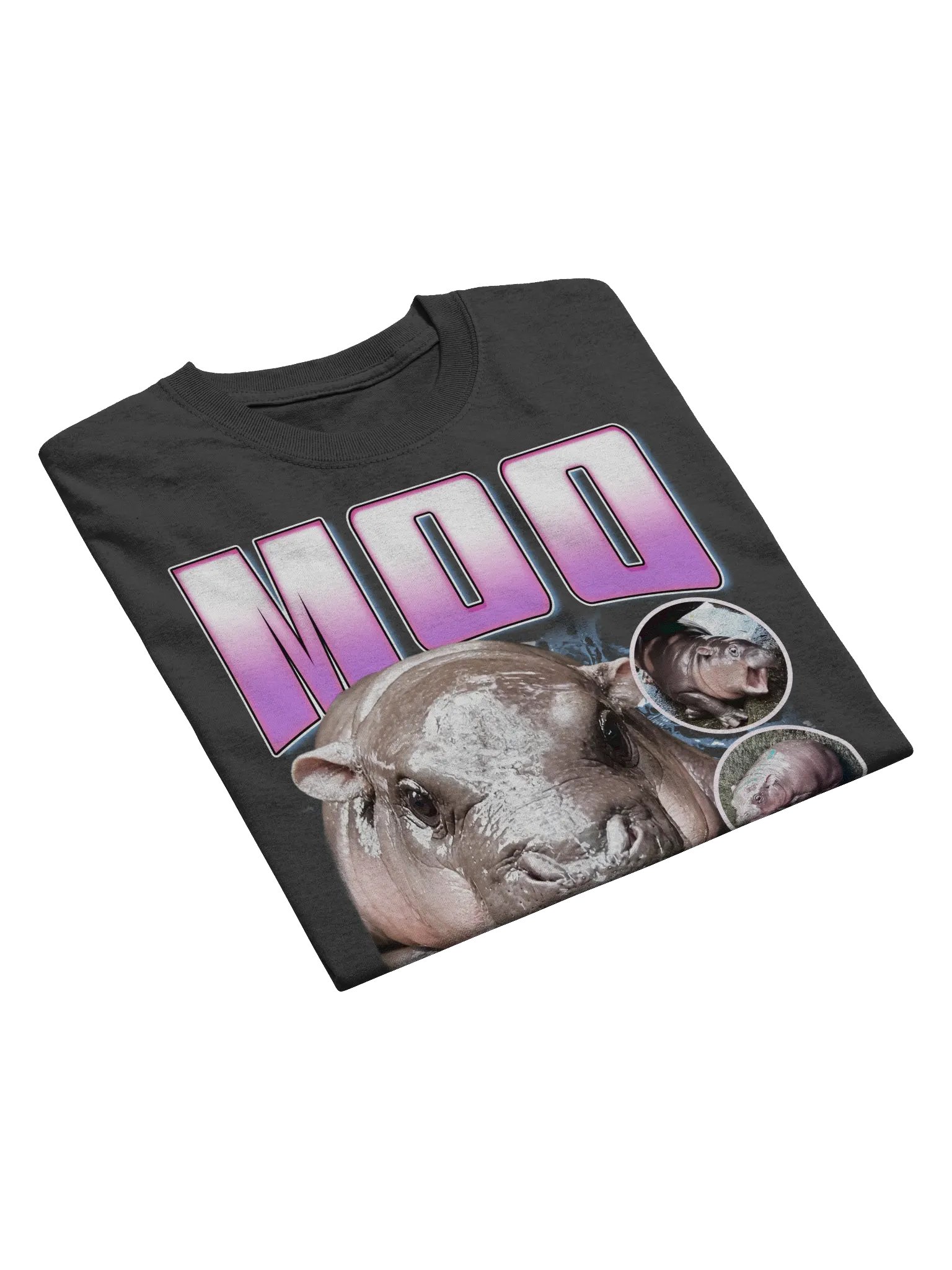 MOO DENG THE HIPPO T-SHIRT product image (2)