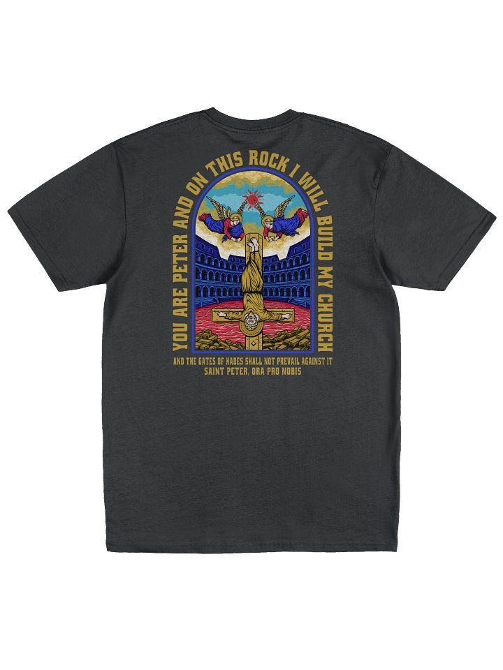 Saint Peter's Cross Heavy Tee product image (1)