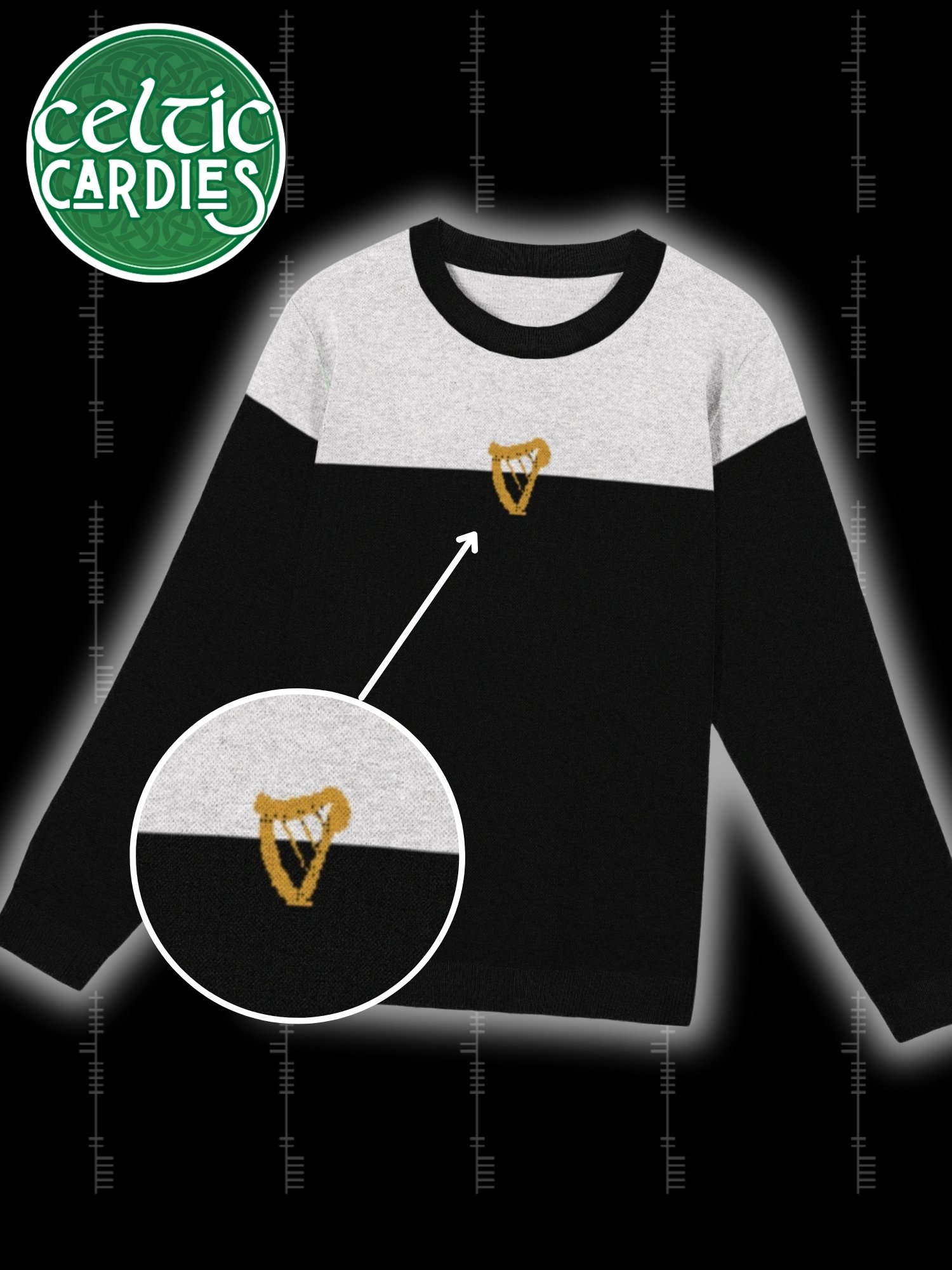 Split The G | KNITTED Crewneck Sweater product image (1)
