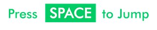 Press SPACE to Shop