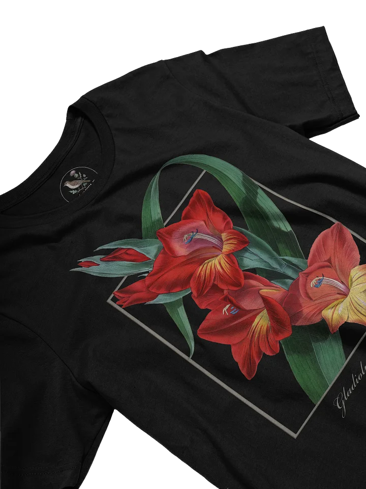 Gladiolus Gandiensis Flower Premium Unisex T-shirt product image (2)