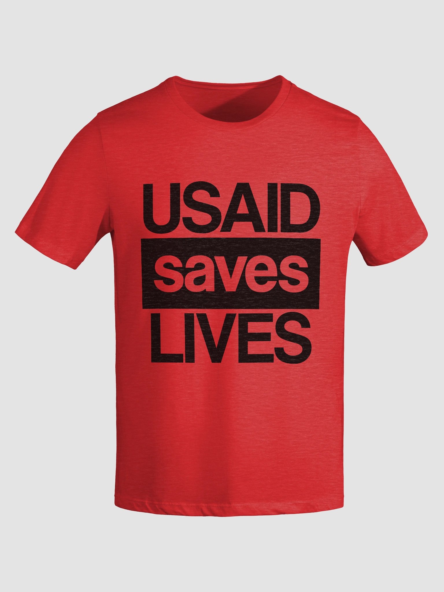USAID Saves Lives Women's Cut T-Shirt product image (37)