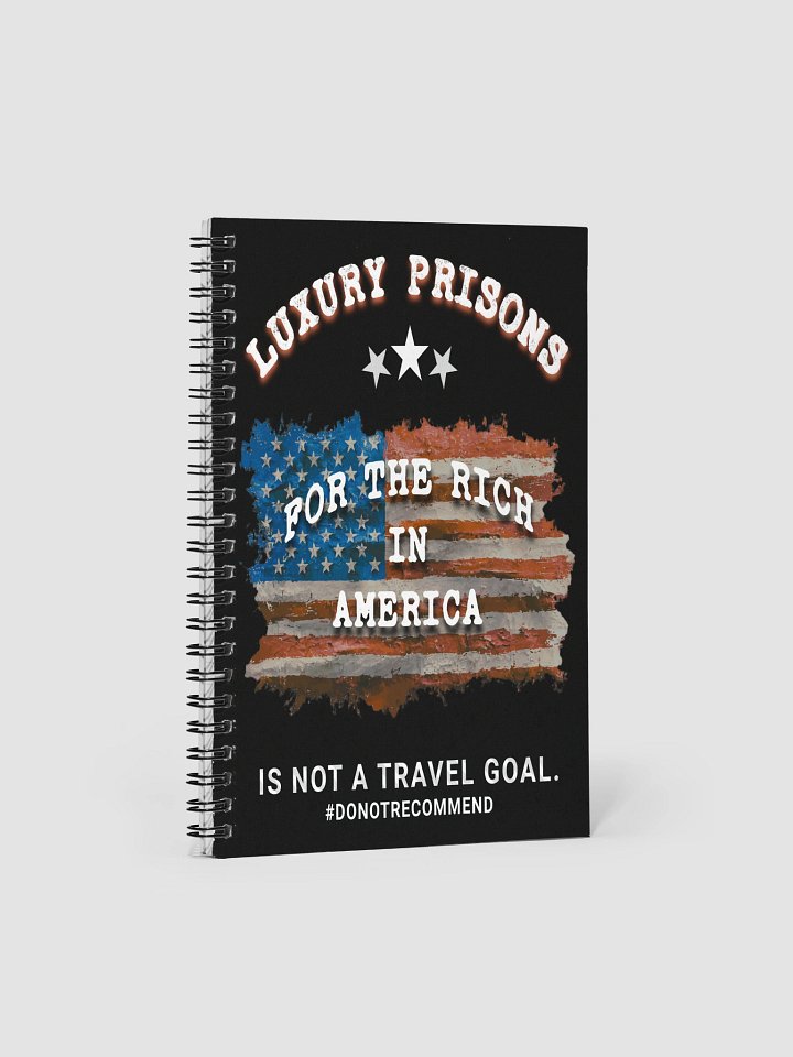Luxury Prisons True Crime Notebook product image (1)