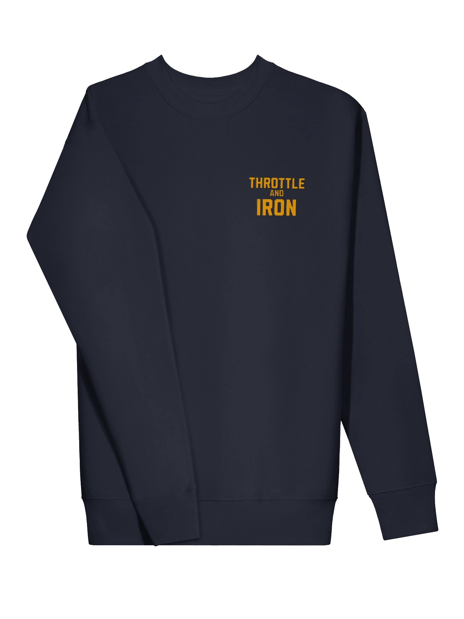 Throttle & Iron Sweatshirt — Official Podcast Edition product image (3)