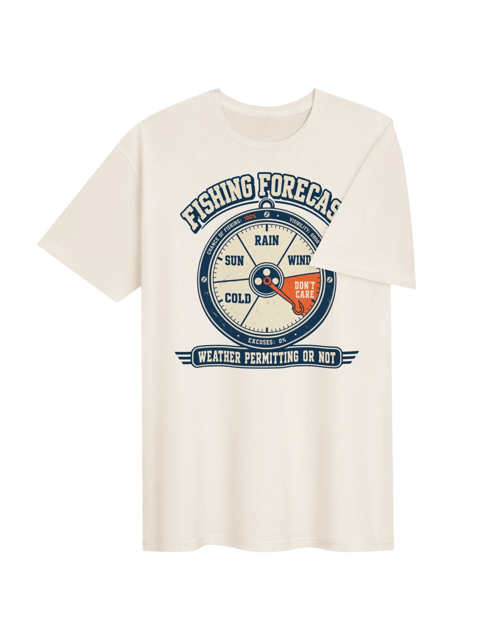 Fishing Forecast — Weather or Not T-Shirt product image (4)