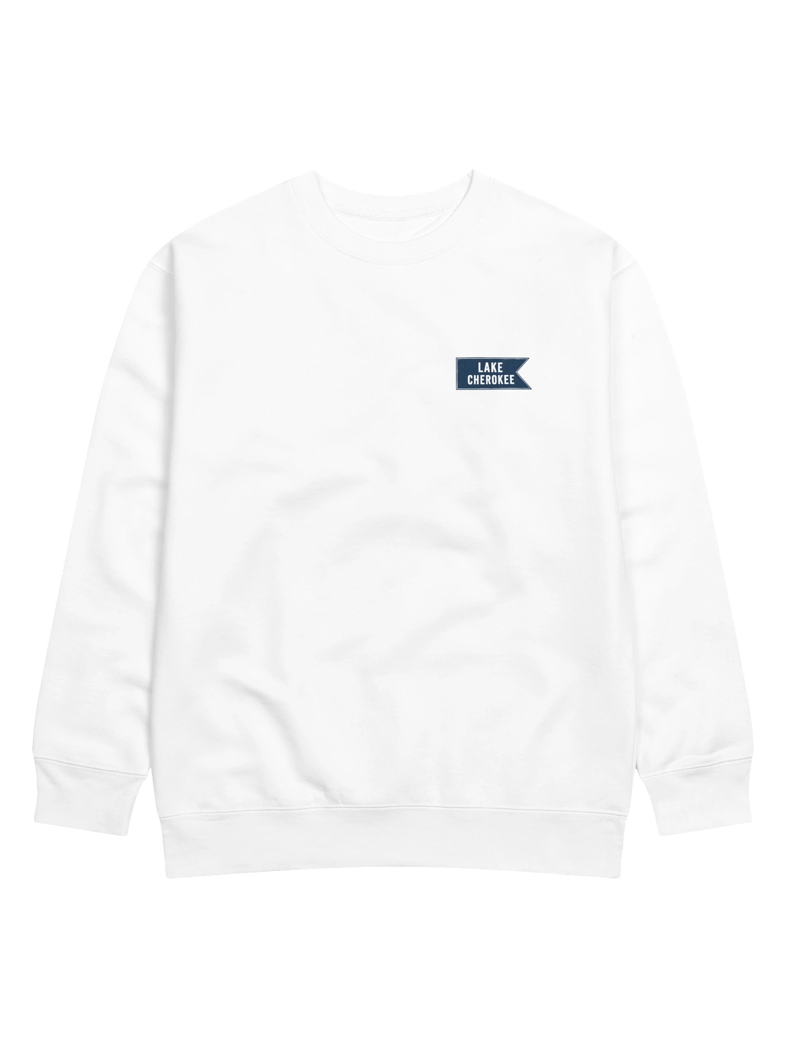 Lake Cherokee Vintage Boat Sweatshirt (back) product image (2)