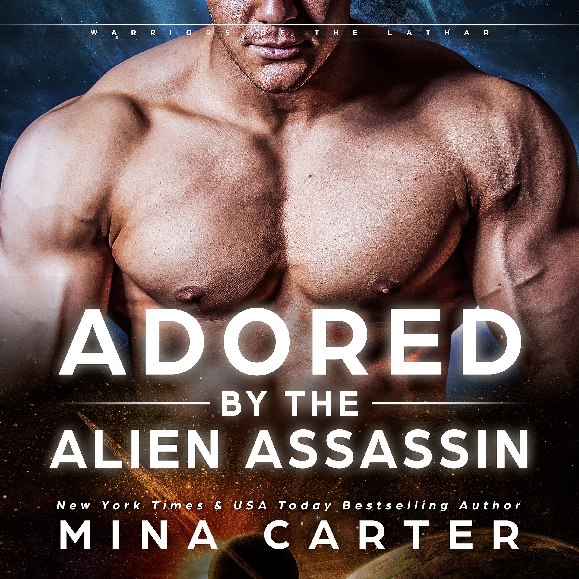 Adored by the Alien Assassin Audiobook (Warriors of the Lathar Book 4) product image (1)