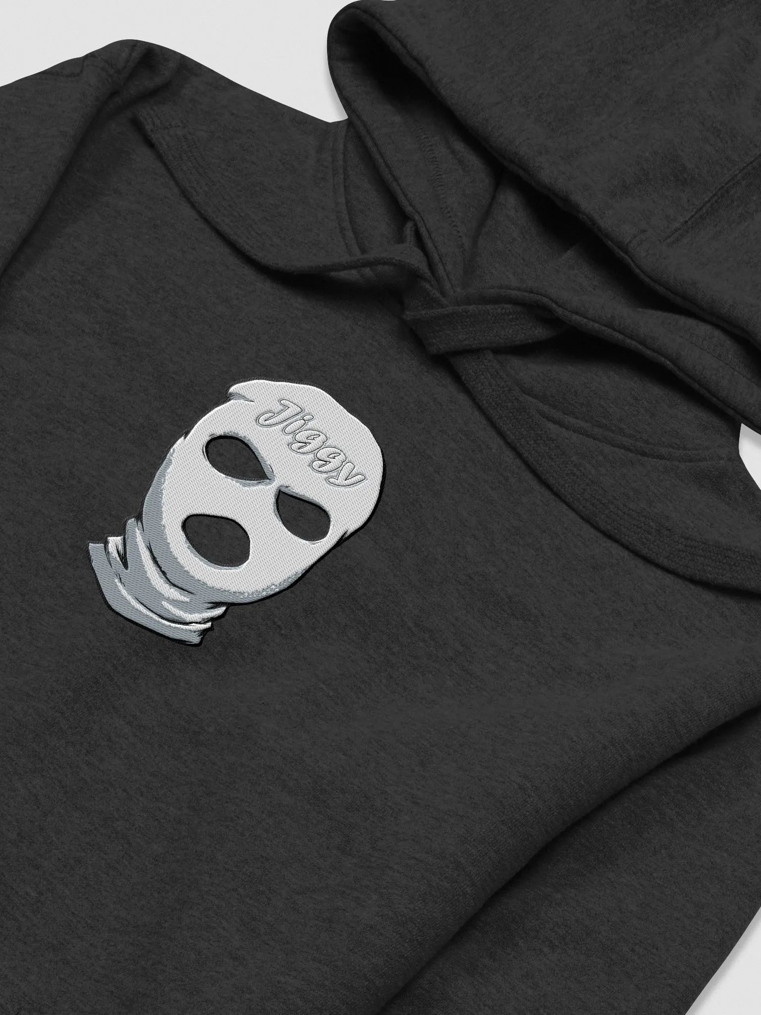 White Jiggy Ski Mask Hoodie product image (1)