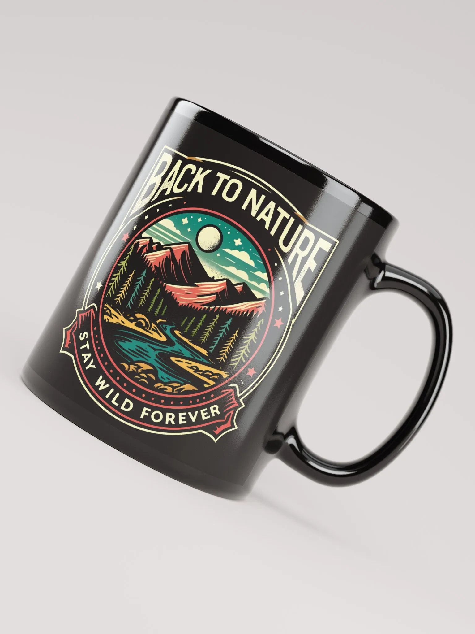 Stay Wild: Back to Nature Adventure Mug product image (1)