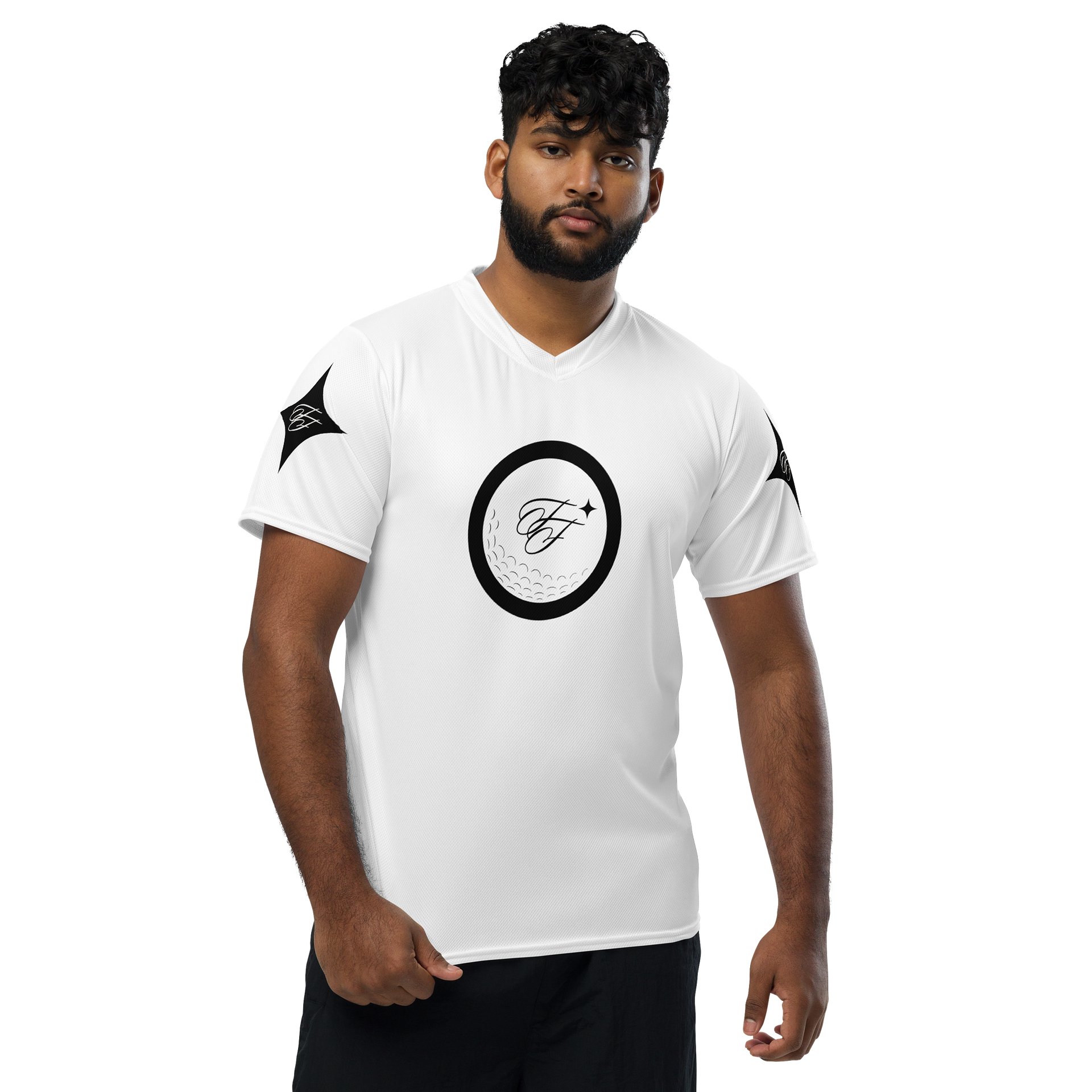 F&F V-neck Sports Jersey product image (1)