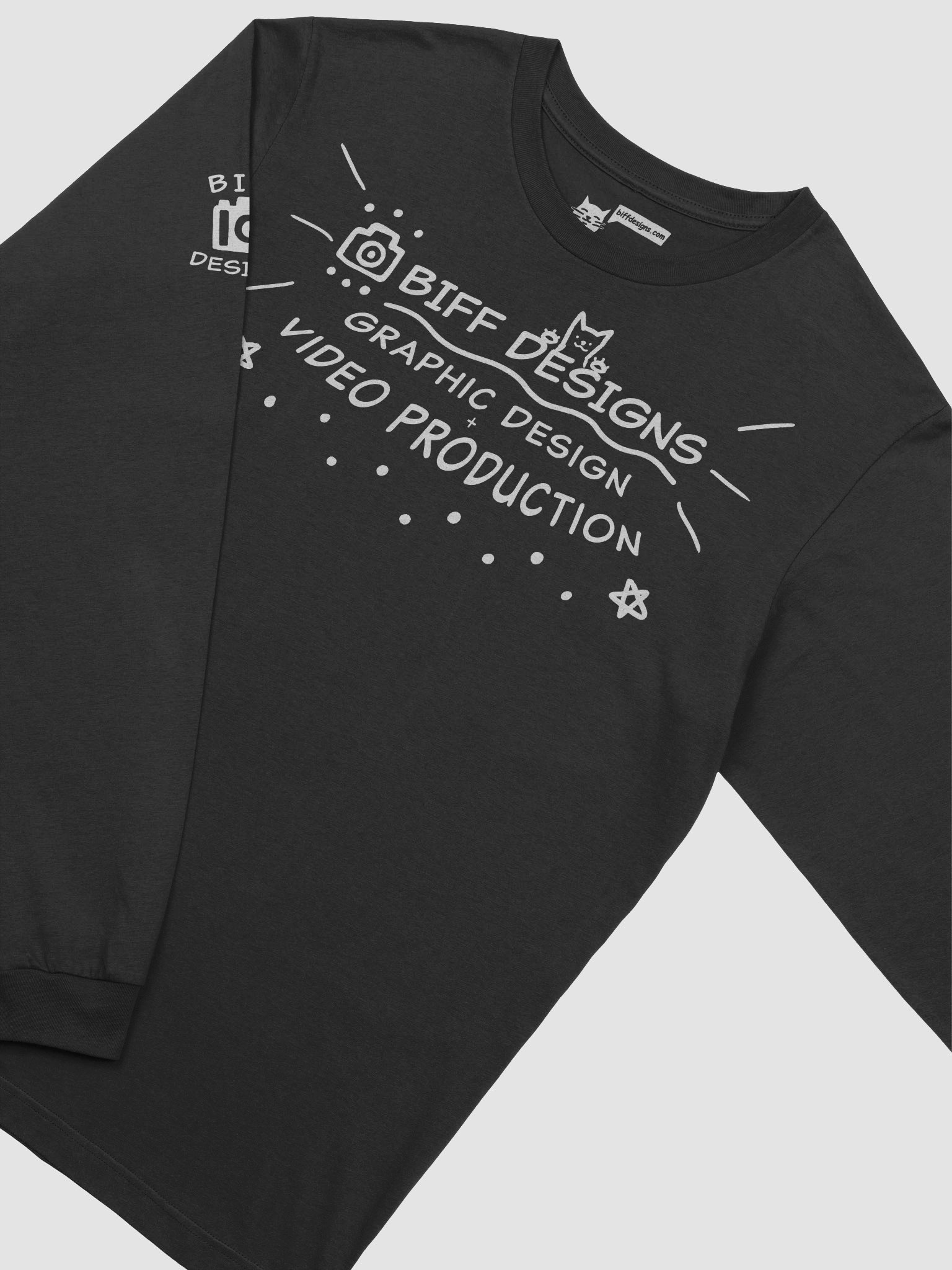 Biff Designs Doodle Long Sleeve T-Shirt product image (14)