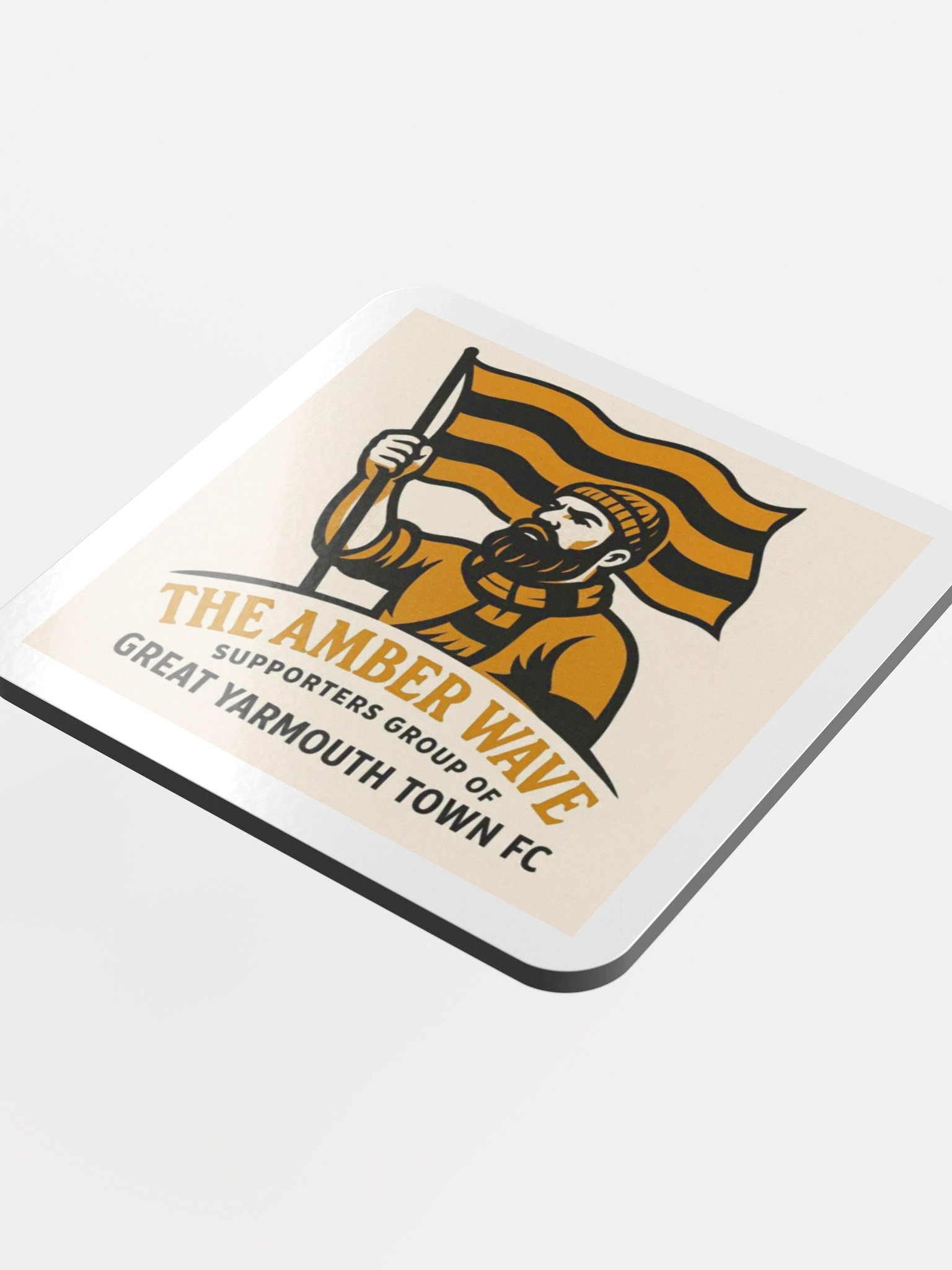 Amber Wave Flag Bearer Coaster product image (4)