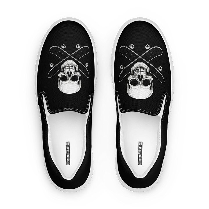 Skull Skateboard Canvas Shoes product image (1)