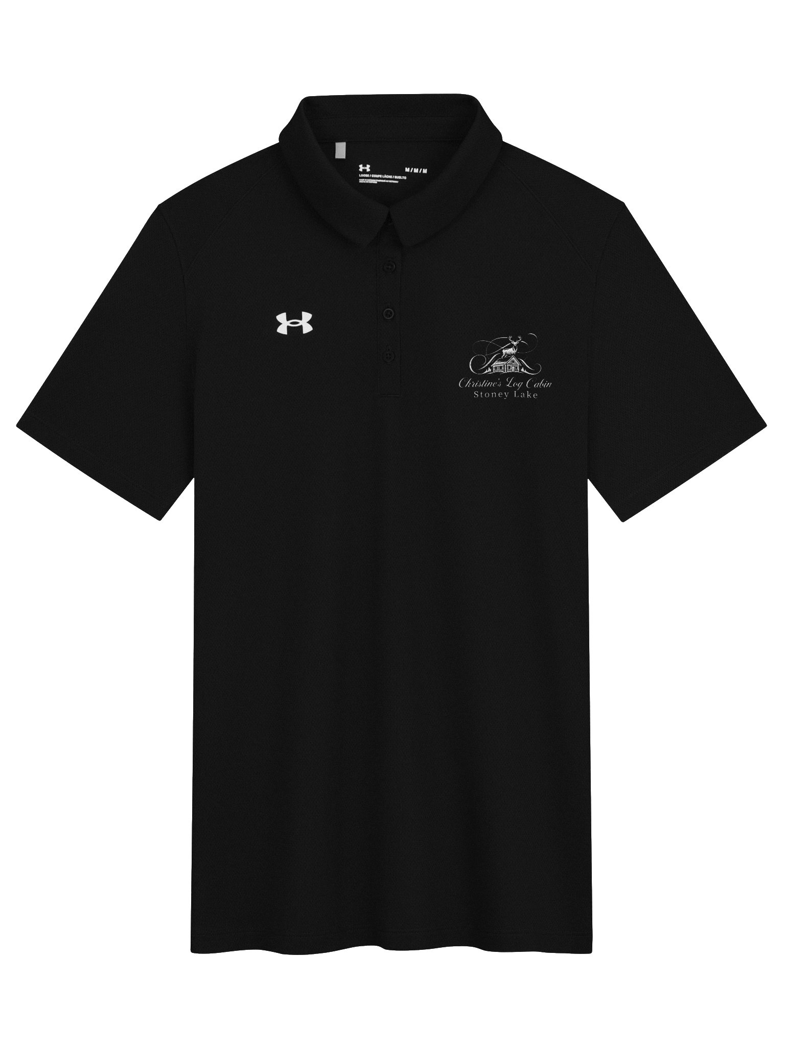 Christine's Log Cabin Signature Logo Polo product image (3)