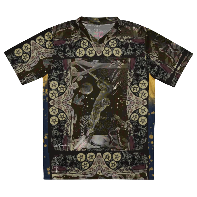 Maximalist Unisex Sports Jersey 'Princess of Swords' by ArtyWear product image (1)